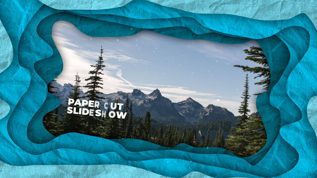 Paper Cut Slideshow Replacement Title