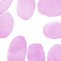 Pink Watercolor Framed Corner Background