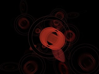 Imaginatory fractal abstract background Image