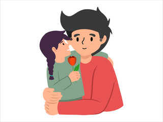 Father day People Character illustration
