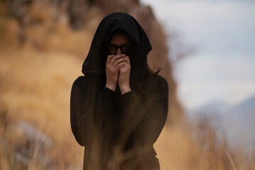 Soledad atardecer mujer independencia © Cristian