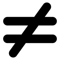 not equal