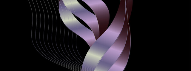 abstract black purple wive background 