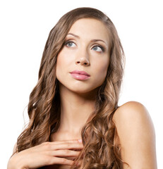 Fototapeta premium Closeup of a Beautiful Woman