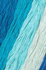 Cotton threads for embroidery ideal for texture