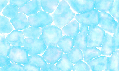 水面_海_プール_波_水彩