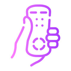 remote control Line Gradient Icon