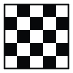 chessboard icon on transparent background