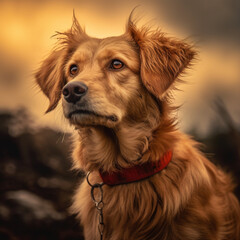 golden retriever dog