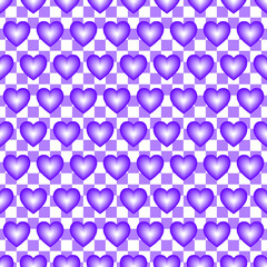 Seamless Geomatric vector background Pattern in purple