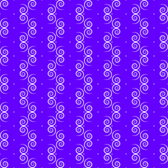 Seamless Geomatric vector background Pattern in purple
