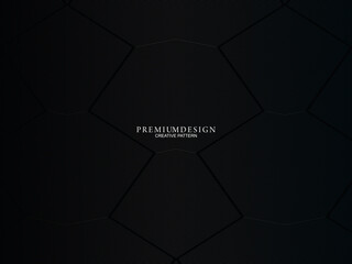 Gray line on black. Minimalist design. Cover design templates, business flyer layouts, wallpapers, etc.