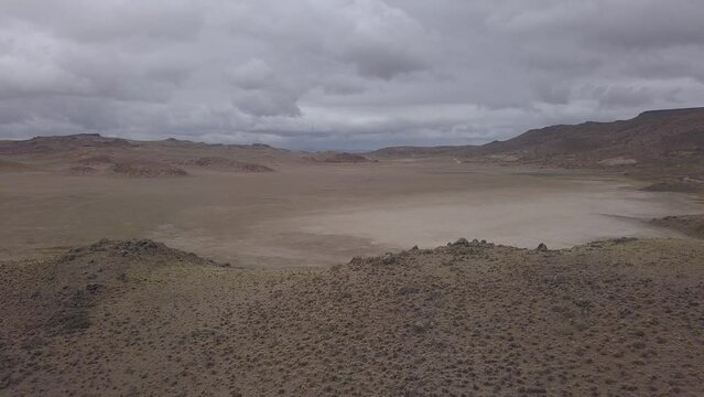 dry lacoon in parque Patagonia