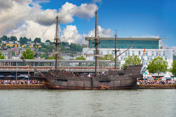 Fototapeta na wymiar Rouen, France - June 17, 2023 : 