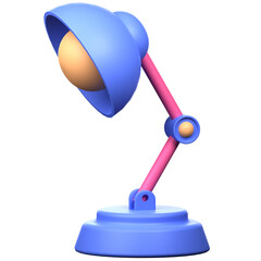 Desk Lamp 3D Illustration