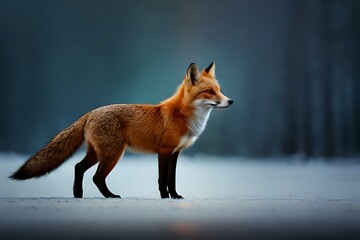 red fox vulpes