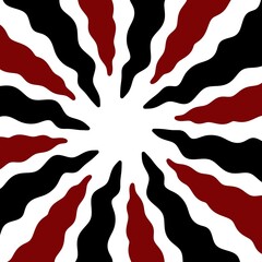 Abstract ray burst background from radial stripes