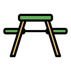 Table and chair 