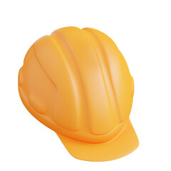 Fototapeta premium 3d illustration safety helmet 