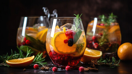 christmas mulled cocktails 