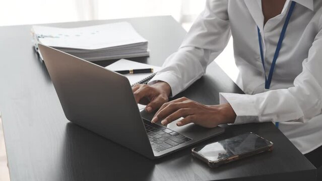 African American Business woman hard working, debtor, deferred debt, Times Interest Earned, Subsidiary Ledger, Special Journal, Shareholders Equity, Scrap value, Price Index, Profitability Ratios
