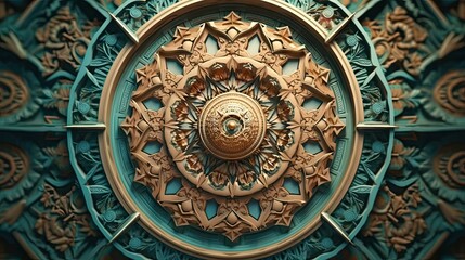 Abstract pattern on the wall for background. Crack explode pattern and organize.