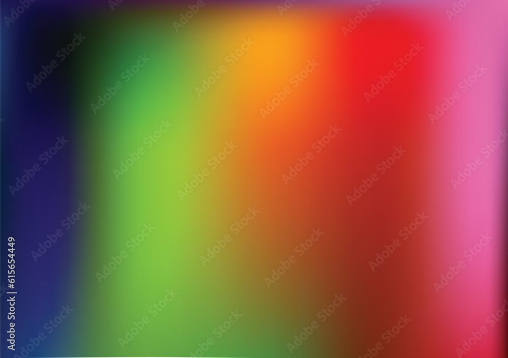 Wall mural vector abstract background of colorful gradient.