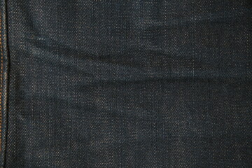 blue jeans denim texture closeup dark indigo