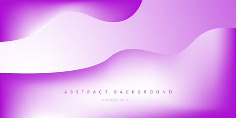 Purple wave modern background with white space for text and message. template design