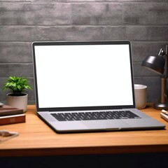 laptop on desk