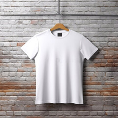t-shirt on a hanger generative AI