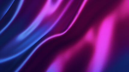 Black blue violet purple maroon red magenta silk satin. Color gradient. Colorful abstract background. Drapery, curtain. Soft folds. Shiny fabric. Glow glitter neon electric light metallic. Line stripe