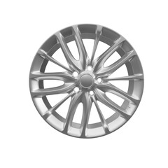 Obraz premium Car alloy disk isolated on transparent background, png