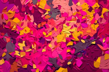 Fototapeta na wymiar Digital abstract colorful background. AI generated