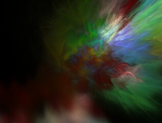 Imaginatory fractal abstract background Image