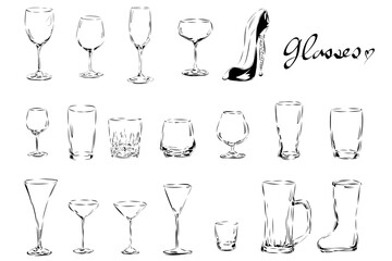 glasses いろいろなグラスの種類