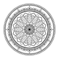 ornamental round lace ornament