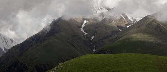 Mountain landscape panorama.