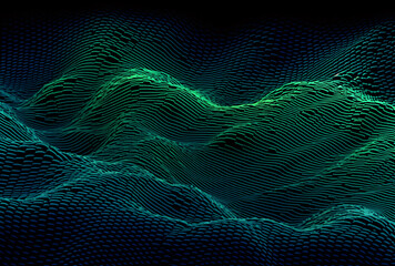 Digital abstract colorful background. AI generated