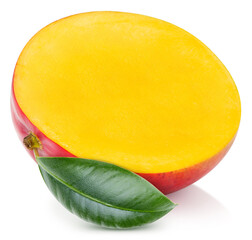 Mango isolated on white background