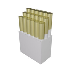 pack of cigarettes isolated