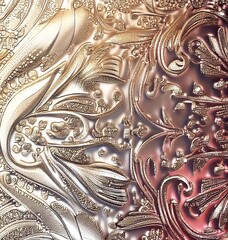 Wonderful glam art elements. AI generated.