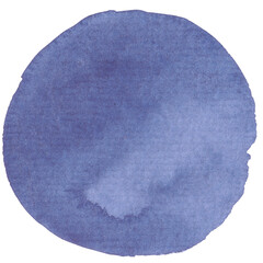 Watercolor circle texture. Watercolor circle elements for design.