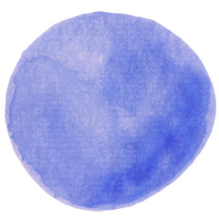 Watercolor circle texture. Watercolor circle elements for design.