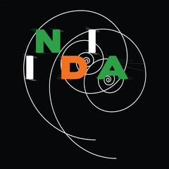 best happy india independance day t shirt design vector