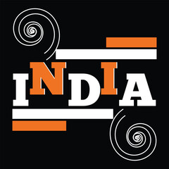 best happy india independance day t shirt design vector