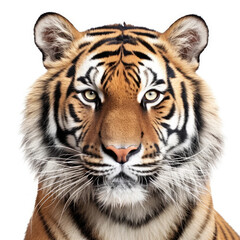 Closeup of a Bengal Tiger's (Panthera tigris tigris) face