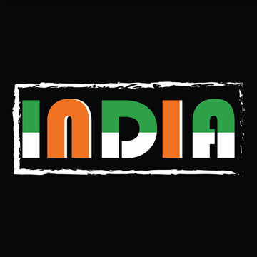 best happy india independance day t shirt design vector