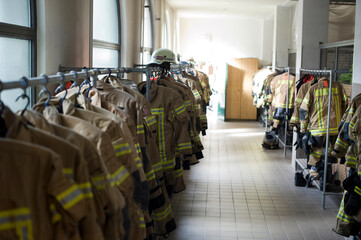 PBI protective clothing of the Berlin Fire Department