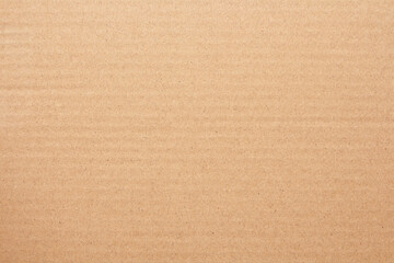 Fototapeta na wymiar Cardboard sheet texture background, detail of recycle brown paper box pattern.